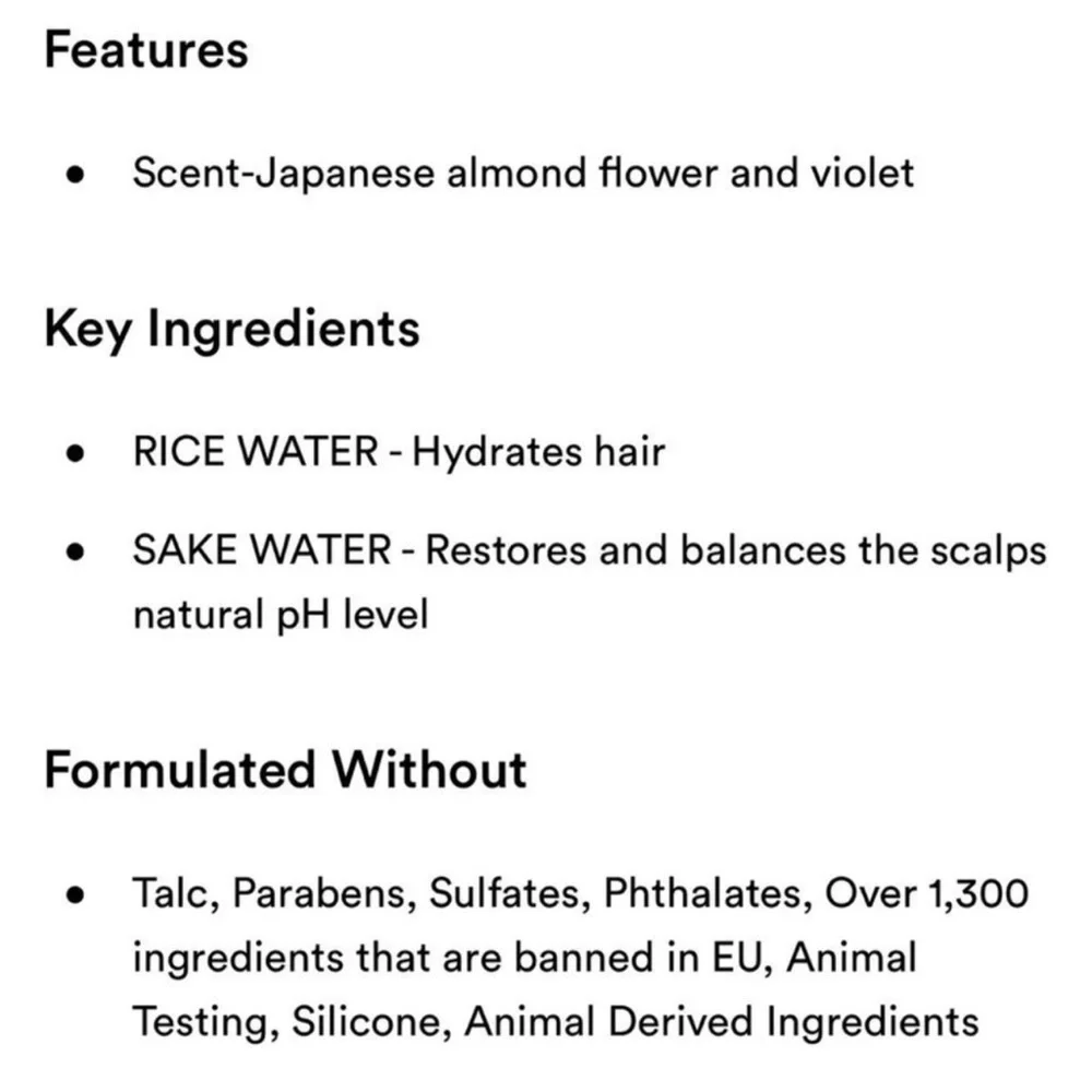🦋$5 ~ Nature Lab Tokyo Perfect Clean Scalp Balancing Sake Rinse ~ NEW - Picture 4 of 6